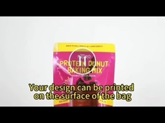 기름질 수 없는 유리 종이 포장 가방 환경 친화적 인 솔루션의 이상적 인 선택