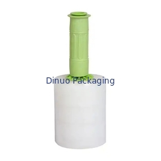 맞춤형 흰 LLDPE 스트레칭 및 수축 필름 플라스틱 손잡이로 설계