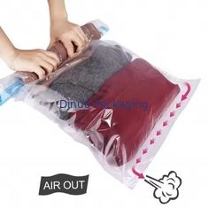핸드 압축 여행 진공 저장 가방 롤 업 진공 공간 가방