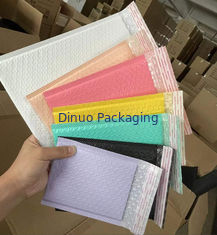 사용자 지정 로고 디자인 다채로운 거품 메일백 안전하고 세련된 배송을 위한 완벽한 선택