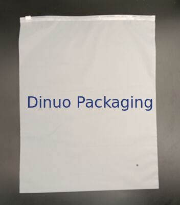 재사용 가능한 다용도 내구성이 뛰어난 CPE 지퍼 백 의류 및 소품용 안전 밀봉