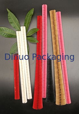 프리미엄 꿀집 종이 장갑 친환경 재활용 할 수 있는 충격 흡수 찢기 저항성