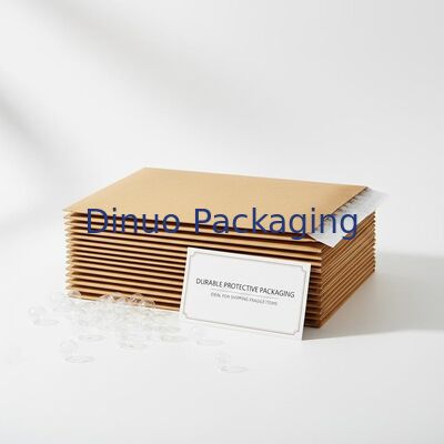 자체 밀봉 크래프트 폴리 버블 랩 내구성이 뛰어난 보호 포장재 깨지기 쉬운 품목 배송 및 안전한 배송 보장에 이상적