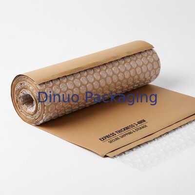 익스프레스 두께 3 ~ 4mm Kraft Poly Bubble Wrap 안전 운송 및 보관용으로 설계된 보호 포장재