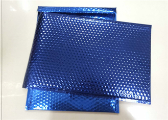 Navy Blue Metallic Bubble Mailers Postage Padded Envelope For Courier Packaging