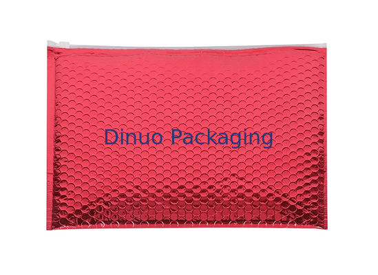 포일에 의하여 덧대진 봉투 우송자 표준 팩 지퍼 거품 부대가 빨강에 의하여 A3 금속 시니 경기를 합니다