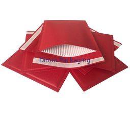 Kraft UV 입히는 우송자는 뜨거운 용해 접착제 마감 10mm 직경을 포위합니다