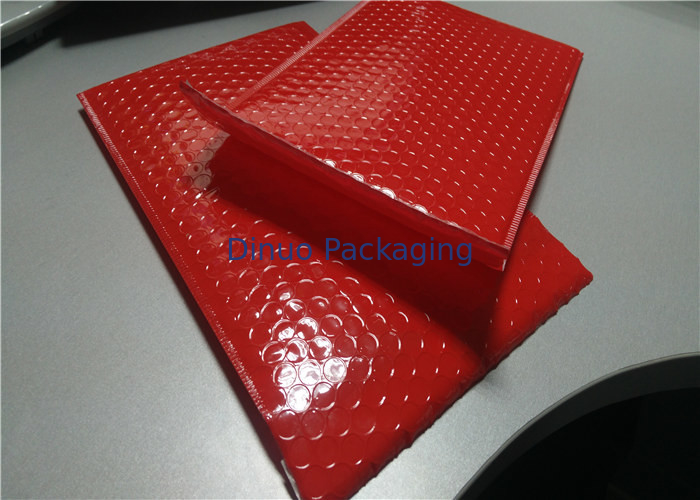 Apparel Packing Red Bubble Mailer Bag 12.5" X 19" #6 Padded Poly Mailers Waterproof