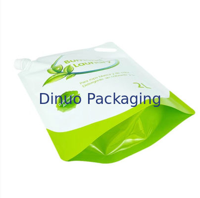 음각 인쇄는 관 팁 1L 2L 세탁 세제 액체 비누 팁 가방을 견딥니다