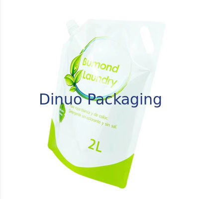 음각 인쇄는 관 팁 1L 2L 세탁 세제 액체 비누 팁 가방을 견딥니다