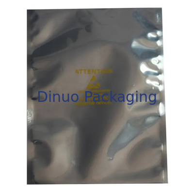 커스텀 로고는 ESD 차폐 가방 금속성 폴리에스테르 / 폴리에틸렌 / 폴리프로필렌을 출력했습니다