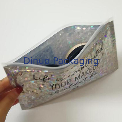 쿠션링 PVC 지퍼 거품 가방 화장품 거품 메일러 지플록 봉지