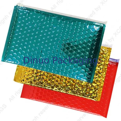다시 닫을 수 있는 PVC 플라스틱 Zip Lock Bubble Bags Clear Bubble Zipper Mailer Bag