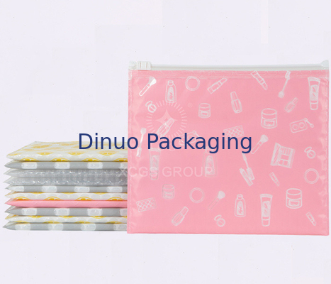 다시 닫을 수 있는 PVC 플라스틱 Zip Lock Bubble Bags Clear Bubble Zipper Mailer Bag