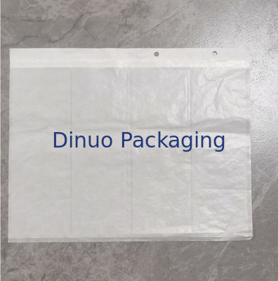 35gsm 투명 유리 종이 가방 FSC 인증 환경 친화적 지속가능 한 조각 가방