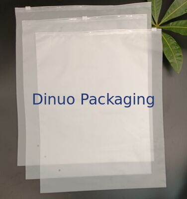 재사용 가능한 다용도 내구성이 뛰어난 CPE 지퍼 백 의류 및 소품용 안전 밀봉