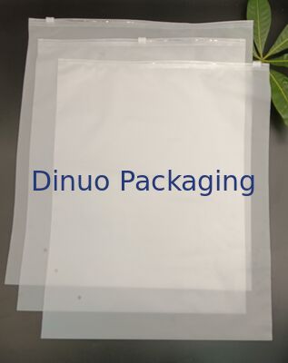 재사용 가능한 다용도 내구성이 뛰어난 CPE 지퍼 백 의류 및 소품용 안전 밀봉