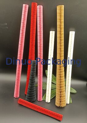 프리미엄 꿀집 종이 장갑 친환경 재활용 할 수 있는 충격 흡수 찢기 저항성