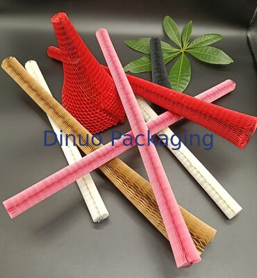 프리미엄 꿀집 종이 장갑 친환경 재활용 할 수 있는 충격 흡수 찢기 저항성