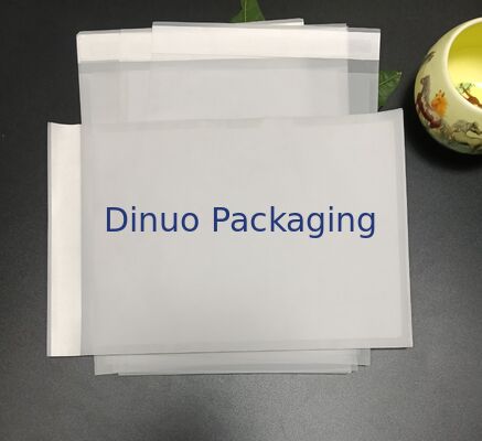 콤포스타블 유리 종이 가방 세 면 밀폐자신 밀폐기 Greaseproof 열 저항 공예품 및 소품