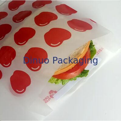 High Quality Glassine Paper Bags Food Safe Biodegradable Grease Resistant Translucent Packaging Bags For Food Packaging
