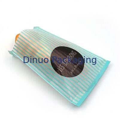 식품 등급 생분해성 유리 종이 봉지 사용자 정의 가능한 크기 색상 베이커리 식품 포장