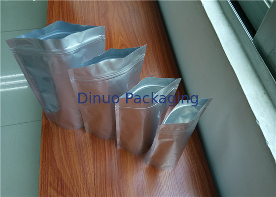 Eco 친절한 관례는 위로 서 있습니다 주머니를, 다시 밀봉 할 수있는 알루미늄 위로 서 있습니다 부대를 인쇄했습니다