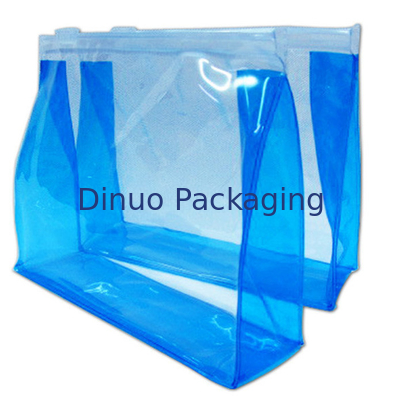지퍼를 가진 주문 명확한 PVC 화장용 부대/세면용품 PVC 여행 부대