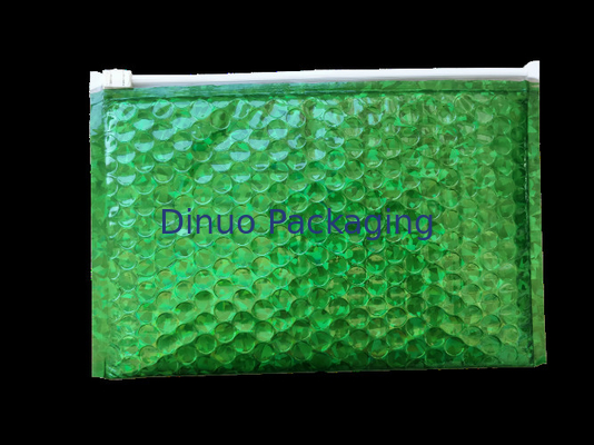 400x300mm 주황색 Resealable 지퍼 거품 부대 충격 저항 ISO9001